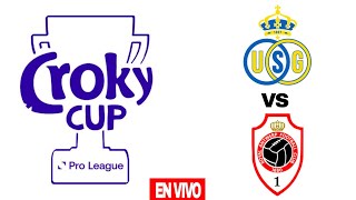 Union SaintGilloise 10 Antwerp en vivo Final Copa Belga [upl. by Kelby902]