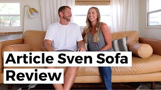 ARTICLE SVEN SOFA REVIEW How Its Held Up After 4 Years  Article Furniture Review [upl. by Alene756]