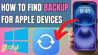 How to find itunes apple devices backup files location on windows 11 in 2024 [upl. by Elohcan385]