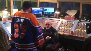 Kevin Smith Directing Stan Lee on the set on Yoga Hosers [upl. by Aidole]