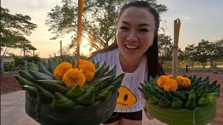 LET GO OF THE BAD  LOY KRATHONG FESTIVAL  I LOVE FAMILY TIME  SASVlogs [upl. by Cheryl]