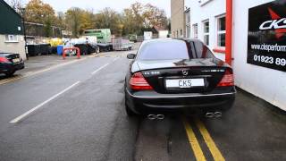 W215 CL600 BiTurbo CKS ECU Remap  Quad Exhaust [upl. by Lindell]