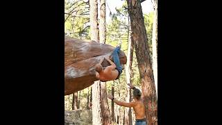 El Varano 7b bouldering climbing rockclimbing albarracin boy spain [upl. by Stinky94]