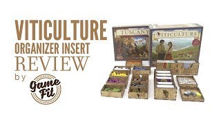 Viticulture  Tuscany Essential Edition Organizer Review  designed by Gamefit [upl. by Isied]