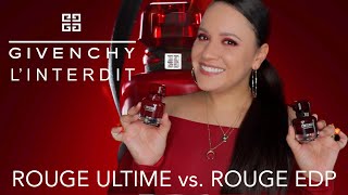 NEW Givenchy LInterdit Rouge Ultime  Review amp Comparison [upl. by Salazar]