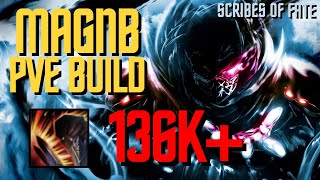 ESO  Magicka Nightblade PVE Build 136k  Scribes of Fate [upl. by Huldah]