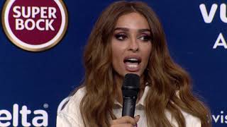 Eleni Foureira  Chipre  Meet amp Greet  Eurovisão 2018 [upl. by Allicsirp]