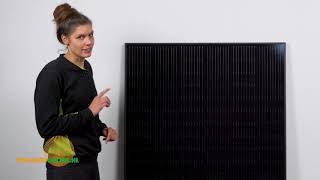 Jinko Solar Tiger all black 350wp zonnepaneel  Zelf zonnepanelen installeren  Stralendgroen [upl. by Minda]