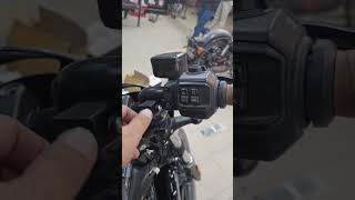 Harley Nightster fog light installation harleydavidson indianbikedriving motorcycle foglights [upl. by Yardley]