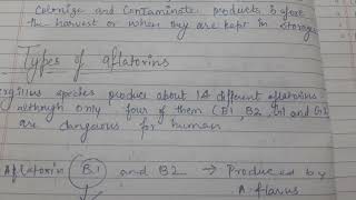 LEARN complete Aflatoxin in 6 min easy hindi explanation 👌 👍 [upl. by Ciredor]