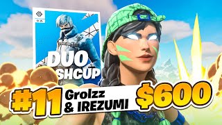 11TH IN THE FIRST DUO CASH CUP FINALS IN NEW SEASON WITH IREZUMI 🍀 [upl. by Ttezil]