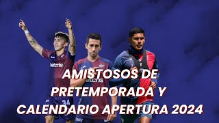 Amistosos de pretemporada  Calendario Apertura 2024  Atlante 2024 [upl. by Aicina]