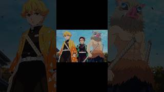 Demon slayer edit demonslayer kny anime foryou edit tanjiro zenitsu inoske fyp short [upl. by Tanah]