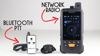 Wireless Bluetooth PTT Headset For Two Way Radios [upl. by Narak]