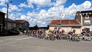 5ème étape du Tour de France féminin passage à Beuveille MeurtheEtMoselle le 15 août 2024 [upl. by Amla]