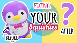 Squishy Makeovers Fixing Your Squishies 20 [upl. by Michael]