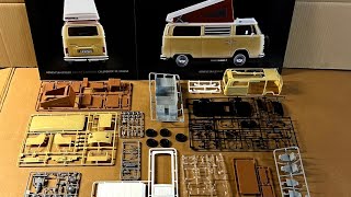 VW T2 Camper Revell Adventskalender 124 easyampClick System Bausatz Übersicht [upl. by Ardnosal831]