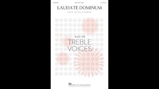 Laudate Dominum SSAA Choir – Arranged by Philip Lawson [upl. by Leelah]