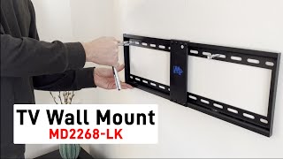 How to Hang TV on Wall  MD2268LK [upl. by Novelc726]