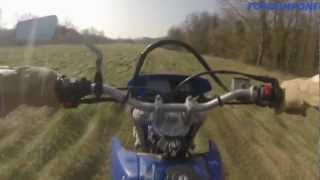 YAMAHA 125 quotOFF ROADquotengine and nature until spring [upl. by Gentry380]