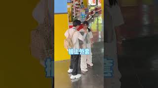 Kdrama in real life 😍🫶🏻 kdrama cdrama shorts subscribe [upl. by Eivol]