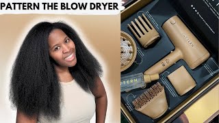 Pattern  The Blow Dryer  Pattern Beauty Review [upl. by Eyllek]