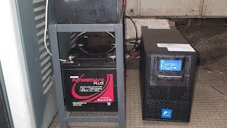 3kva online UPS installationdc 72v battery bank [upl. by Herzog]