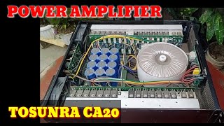 POWER AMPLIFIER CA20 TOSUNRA [upl. by Alva528]