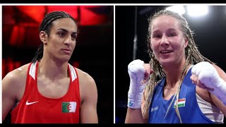 Imane Khelif male DEFEATS female Luca Hamori of Hungary in Olympic Boxing Shame [upl. by Stelmach]