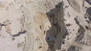 Bianco Carrara and Lapys Grey  Carrara Quarry Tuscany Italy [upl. by Larentia203]