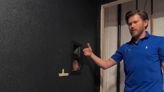 How to Install ANY Klipsch Inwall Speaker Klipsch PRO16rw [upl. by Inaja821]