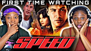 FIRST TIME WATCHING SPEED 1994  MOVIE REACTION [upl. by Lrigybab]