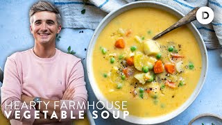 THE VEGETABLE SOUP Irish Farmhouse Vegetable Soup Recipe [upl. by Annalise]