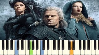 The Last Rose Of Cintra  Instrumental Version  Netflixs The Witcher Soundtrack [upl. by Edualcnaej]