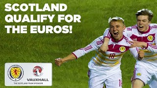 Scotland qualify for European Championships  Belgium U17 13 Scotland U17 [upl. by Ggerg870]