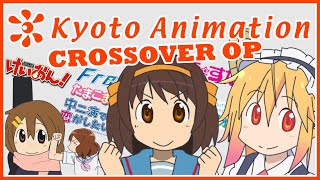 Kyoto Animation Crossover OP Nichijou Parody [upl. by Yurt]