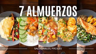 UNA SEMANA DE ALMUERZOS SALUDABLES  Michela Perleche [upl. by Regen271]