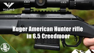 Ruger American Hunter rifle in 65 Creedmoor Jason Doyle review [upl. by Anairdna390]