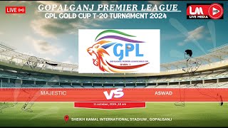 GPL Gold Cup T20 Cricket Tournament 2024 Season Munshiganj vs majestic [upl. by Alrick]