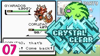 EU CONSIGO SURFAR E EXP SHARE  Pokémon Crystal Clear 07 [upl. by Akamahs]