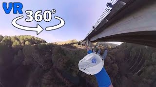 360° VR Puenting en Algodonales Cádiz360VR [upl. by Olrac]