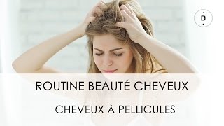 Lutter contre les pellicules  Routine cheveux [upl. by Atinuhs]