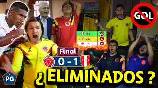 Colombia 0 Perú 1 🔥 Eliminatorias Qatar 2022 Conmebol 😱 Reacciones Amigos 🔥 El Club de la Ironía [upl. by Eidnil339]