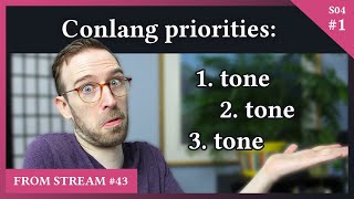 Lets make a tonal conlang feat Quain S04E01 [upl. by Ettesoj663]