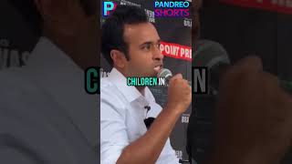 Vivek Ramaswamy Schools Liberal Student On Simple Logic shorts [upl. by Airdnola]