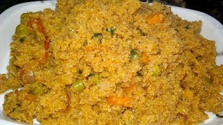 கோதுமை ரவை பிரியாணிHow To Make Wheat Rava BiriyaniWheat Rava KichadiSouth Indian Recipes [upl. by Oicnedif]