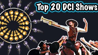 Top 20 Best Drum Corps Shows of 2023 [upl. by Nohsauq]