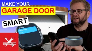 Genius way to make your garage door smart with a Meross MSG100 [upl. by Oigaib726]