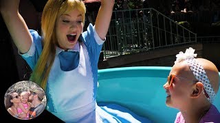 Alice got on the Teacups with us  Disneyland Vlog [upl. by Heddie407]