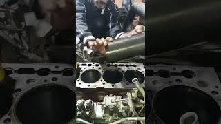 How to Engine sleeve fitting enginefixit mechanic repairing repair [upl. by Adrien]